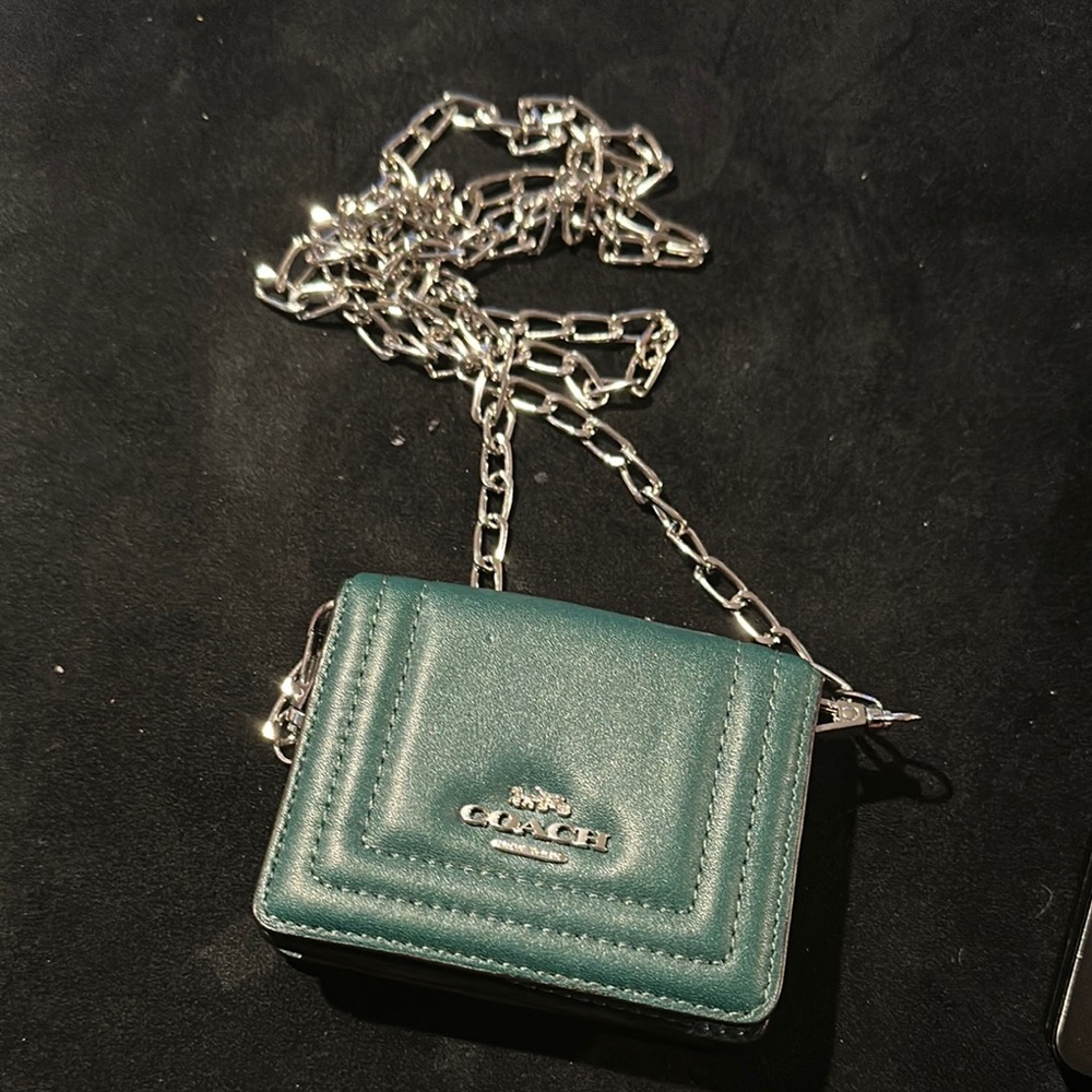 Coach Green Mini Crossbody Bag NOT SOLD